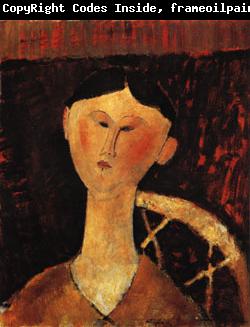 Amedeo Modigliani Portrait of Mrs. Hastings